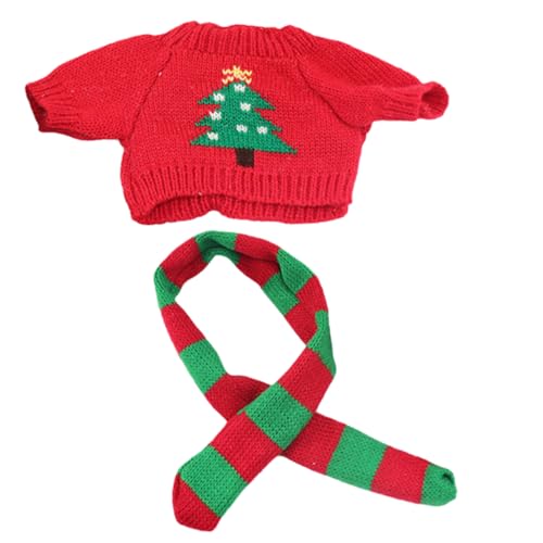 Garneck 1 Satz Pullover -Schalanzug Modell Puppenhaus Kind klein Miniatur Kleider Mini-Zubehör Schalzubehör Mini-Schal dekorativer Minischal Minipullover Stoff Garneck 1 Satz Pullover -Schalanzug Modell Puppenhaus Kind klein Miniatur Kleider Mini-Zubehör Schalzubehör Mini-Schal dekorativer Minischal Minipullover Stoff von Garneck