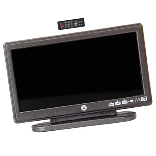 Garneck 1 Satz Puppenhaus-Fernseher kinderspielzeug simuliertes Fernsehen kleines TV-Modell Puppenhausszene Requisite Puppenhaus- -Requisite Mini-TV- Plastik Black Garneck 1 Satz Puppenhaus-Fernseher kinderspielzeug simuliertes Fernsehen kleines TV-Modell Puppenhausszene Requisite Puppenhaus- -Requisite Mini-TV- Plastik Black von Garneck
