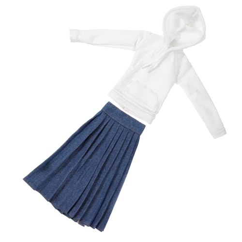Garneck 1 Satz Puppenkleidung puppenjacke Puppen Kleidung Puppen Klamotten Puppenwechselkleidung Puppenoutfit Puppen-Unterhemd-Outfit-Requisiten dekorative Outfit-Requisiten Stoff von Garneck