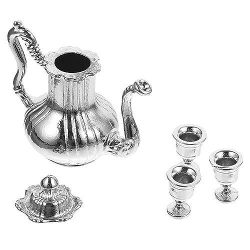 Garneck 1 Satz Satz Mini - Ornamente Miniaturutensilien Küche Spielset Mini-hausdekoration Rollenspielzubehör Mini-tassen Mini- Mini-teetassen Miniatur-Dinge Silver Metall Garneck 1 Satz Satz Mini - Ornamente Miniaturutensilien Küche Spielset Mini-hausdekoration Rollenspielzubehör Mini-tassen Mini- Mini-teetassen Miniatur-Dinge Silver Metall von Garneck
