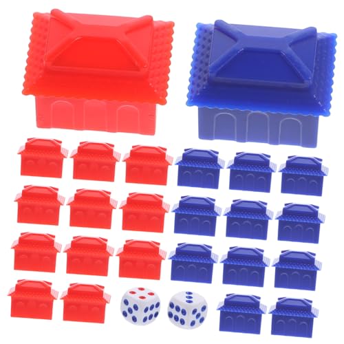 Garneck 1 Satz Spielschachzubehör Brettspielhaus Brettspiel-Ersatzhaus Hausspiele Hotelbrettspiel Kleine Ersatzspielhäuser Requisiten für Brettspiele Ersatz für Brettspiele Plastik Garneck 1 Satz Spielschachzubehör Brettspielhaus Brettspiel-Ersatzhaus Hausspiele Hotelbrettspiel Kleine Ersatzspielhäuser Requisiten für Brettspiele Ersatz für Brettspiele Plastik von Garneck