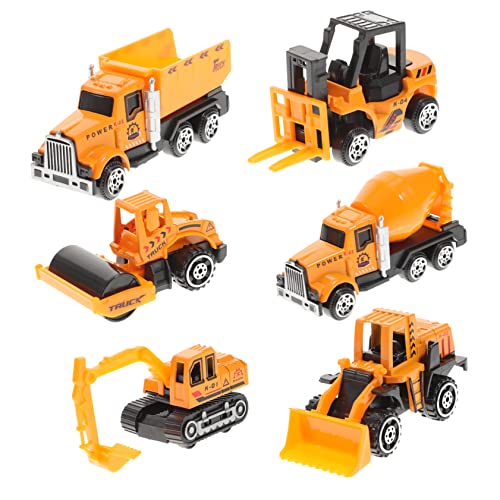 Garneck 1 Satz Technisches Auto Modellspielzeug Bauwagen Engineering-LKW Kinderautospielzeug Yellow Garneck 1 Satz Technisches Auto Modellspielzeug Bauwagen Engineering-LKW Kinderautospielzeug Yellow von Garneck