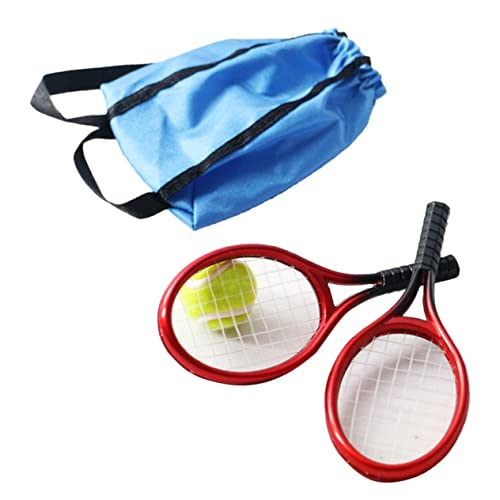 Garneck 1 Satz Tennisschläger für Puppen Teiliges Tennis Racket Deko für Kinderzimmer Fotografie Requisiten und Hausdekoration Realistische Form und Hochwertige Verarbeitung Garneck 1 Satz Tennisschläger für Puppen Teiliges Tennis Racket Deko für Kinderzimmer Fotografie Requisiten und Hausdekoration Realistische Form und Hochwertige Verarbeitung von Garneck