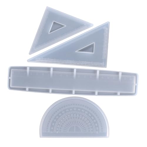 Garneck 1 Satz Winkelmesser Erstellungs Und Messwerkzeuge Silikonformen Basteln Epoxidharz DIY Präzisionsguss Gerade Projekte Lineal Harzherstellung Dreiecksform Einfach Für Garneck 1 Satz Winkelmesser Erstellungs Und Messwerkzeuge Silikonformen Basteln Epoxidharz DIY Präzisionsguss Gerade Projekte Lineal Harzherstellung Dreiecksform Einfach Für von Garneck