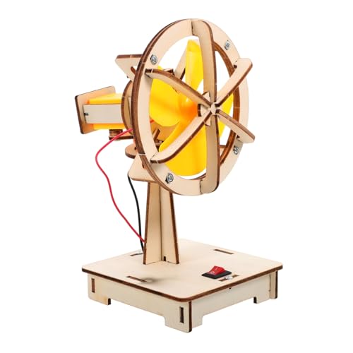 Garneck 1 Satz für wissenschaftliche Experimente Bausatz Lüfter Physik -Experiment -Kit Physik-Wissenschafts-Experimentierset -Fan baut zusammen LED Gelb Garneck 1 Satz für wissenschaftliche Experimente Bausatz Lüfter Physik -Experiment -Kit Physik-Wissenschafts-Experimentierset -Fan baut zusammen LED Gelb von Garneck