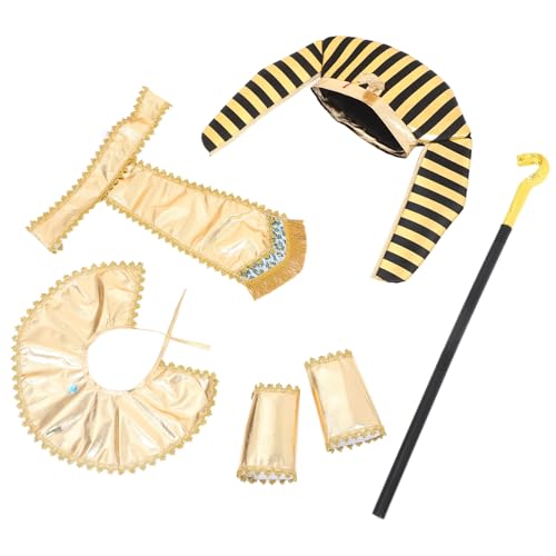 Garneck 1 Satz -kleidungsanzug Cosplay-Outfit Halloween-Cosplay-kostüm Imitierte Darstellende Requisite Halloween-Outfit Für Das Festival Party-Cosplay-Requisite Golden Stoff Garneck 1 Satz -kleidungsanzug Cosplay-Outfit Halloween-Cosplay-kostüm Imitierte Darstellende Requisite Halloween-Outfit Für Das Festival Party-Cosplay-Requisite Golden Stoff von Garneck