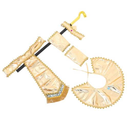 Garneck 1 Satz -kleidungsset Halloween-performance-kostüm Halloween Liefert Party-cosplay-accessoires Imitierte Darstellende Requisite Kostüm Für Rollenspiele Abs Golden Garneck 1 Satz -kleidungsset Halloween-performance-kostüm Halloween Liefert Party-cosplay-accessoires Imitierte Darstellende Requisite Kostüm Für Rollenspiele Abs Golden von Garneck