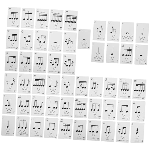 Garneck 1 Schachtel Rhythmus-Poker-lesekarten Rhythmus-Poker Für Musik-Rhythmus-Poker Rhythmus-lernkarten Anfänger Lernen Rhythmus-pokerkarten Flashcard Übung Student Blinken Papier Garneck 1 Schachtel Rhythmus-Poker-lesekarten Rhythmus-Poker Für Musik-Rhythmus-Poker Rhythmus-lernkarten Anfänger Lernen Rhythmus-pokerkarten Flashcard Übung Student Blinken Papier von Garneck