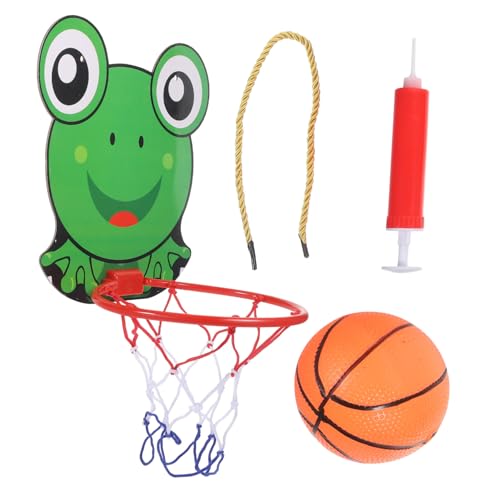 Garneck 1 Set Basketballständer Cartoon Basketballkörbe Hängendes Basketballgestell Basketballrahmen Jungen Wand Basketballgestell Kinderspielzeug Spielspielzeug von Garneck