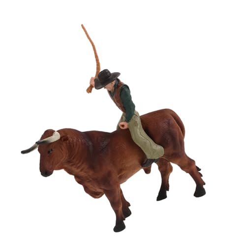 Garneck 1 Set Cowboy Bullenmodell Cowboy Figur Realistischer Bulle Cowboy Figur Cowboy Actionfigur Cowboy Zubehör Kuhmodell Reitspielzeug Kuhfiguren Heimdekoration Cowboy Garneck 1 Set Cowboy Bullenmodell Cowboy Figur Realistischer Bulle Cowboy Figur Cowboy Actionfigur Cowboy Zubehör Kuhmodell Reitspielzeug Kuhfiguren Heimdekoration Cowboy von Garneck