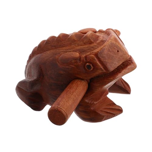 Garneck 1 Set Froschzubehör Frosch Angelfigur Frosch Soundmaker Schlagfrosch Spaßfrosch Frosch Musikinstrument Frosch Modellierdeko Frosch Guiro Instrument Holz Hellbraun Garneck 1 Set Froschzubehör Frosch Angelfigur Frosch Soundmaker Schlagfrosch Spaßfrosch Frosch Musikinstrument Frosch Modellierdeko Frosch Guiro Instrument Holz Hellbraun von Garneck