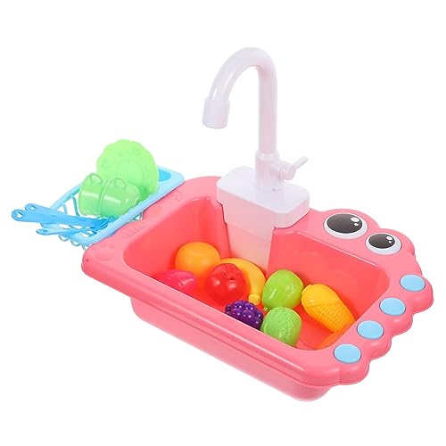 Garneck 1 Set Geschirrspüler Für Kleinkinder Haushaltsgeräte Küchengerät Spüle Mit Fließendem Wasser Spielspüle Geschirrspüler Modell Rollenspiel Spüle Rosa Kunststoff Garneck 1 Set Geschirrspüler Für Kleinkinder Haushaltsgeräte Küchengerät Spüle Mit Fließendem Wasser Spielspüle Geschirrspüler Modell Rollenspiel Spüle Rosa Kunststoff von Garneck