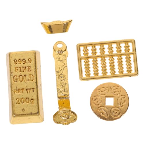 Garneck 1 Set Mini Frühlingsfest Dekoration Dekoration Ornament Mini Barren Mini Frühlingsfest Schmuckbarren Modell Kleines Accessoire Winziger Foto von Garneck