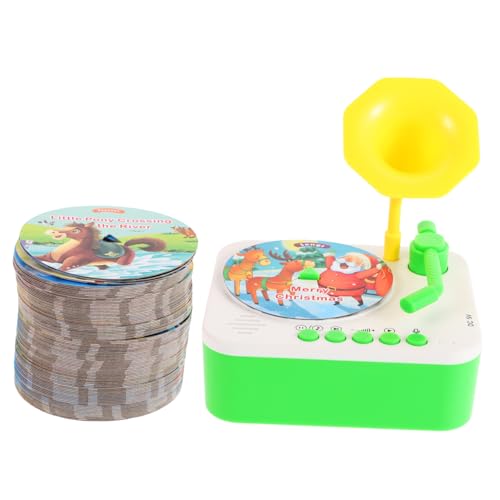 Garneck 1 Set Phonograph Kleinkindspielzeug Geschichten Und Musikspielzeug Kleinkind Grammophon Musikalisches Sinnesspielzeug Für Kleinkinder Grammophon Mit Lernkarten Für Garneck 1 Set Phonograph Kleinkindspielzeug Geschichten Und Musikspielzeug Kleinkind Grammophon Musikalisches Sinnesspielzeug Für Kleinkinder Grammophon Mit Lernkarten Für von Garneck