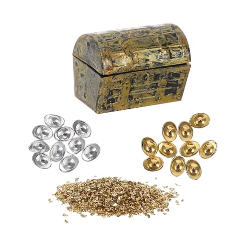 Garneck 1 Set Puppenhaus Mini Barren Ornamente Miniatur Schatzkiste Box Winziges Barrenmodell Für Puppenhausszene Rollenspielzubehör Garneck 1 Set Puppenhaus Mini Barren Ornamente Miniatur Schatzkiste Box Winziges Barrenmodell Für Puppenhausszene Rollenspielzubehör von Garneck