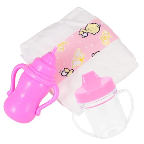 Garneck 1 Set Puppenspielzeug Zubehör Puppenhaus Zubehör Mädchenspielzeug Babys Puppen Puppenzubehör Kinderspielzeug Hausdekor Babypuppe Milchflaschen Puppenwindeln Zubehör Garneck 1 Set Puppenspielzeug Zubehör Puppenhaus Zubehör Mädchenspielzeug Babys Puppen Puppenzubehör Kinderspielzeug Hausdekor Babypuppe Milchflaschen Puppenwindeln Zubehör von Garneck