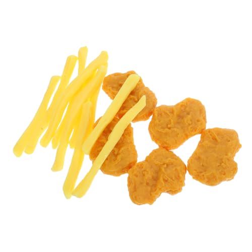 Garneck 1 Set Simulation Pommes Frites Modell Chicken Nuggets Gefälschte Pommes Frites Gefälschte Pommes Frites Realistisches Pommes Frites Künstliches Essen Gefälschtes Essen Garneck 1 Set Simulation Pommes Frites Modell Chicken Nuggets Gefälschte Pommes Frites Gefälschte Pommes Frites Realistisches Pommes Frites Künstliches Essen Gefälschtes Essen von Garneck