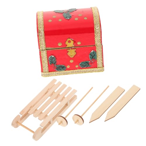 Garneck 1 Set Simulierte Weihnachtsdekoration Zubehör Mini Hausbedarf Puppenhaus Simulierter Schlitten Dekoration Zum Aufhängen Miniaturen Möbel Häuser Heimdekoration Festival Garneck 1 Set Simulierte Weihnachtsdekoration Zubehör Mini Hausbedarf Puppenhaus Simulierter Schlitten Dekoration Zum Aufhängen Miniaturen Möbel Häuser Heimdekoration Festival von Garneck