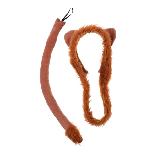 Garneck Verspieltes -stirnband Weich & Bequem Cosplay-tier-accessoires Pelzige Kopfbedeckung Für Damen Halloween-kostüm von Garneck