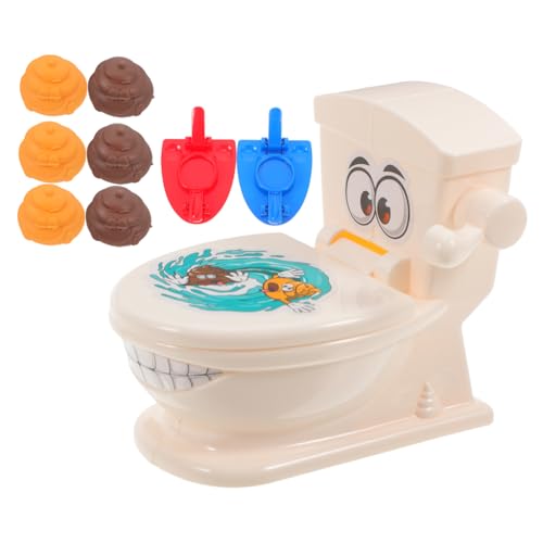 Garneck 1 Set Von Neuheit Poop Shoot Game Liefert Lustige Streichspiel -Spielzeug Interaktive Gefälschte Poop -Shooting -Spielzeug Kinder Streich Gefälschte Poop Toys Party Streichspiele von Garneck