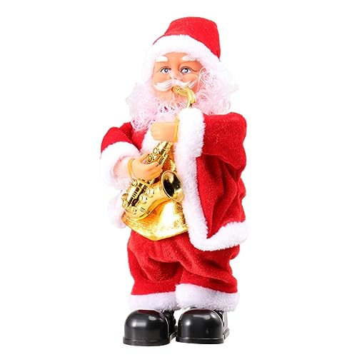 Garneck 1 Stück Elektro Weihnachtsmann Tanzendes und Singendes Weihnachtsdeko für Musikspielzeug aus Hochwertigem Material Geeignet für Festliche Dekoration Batterien Nicht Enthalten Garneck 1 Stück Elektro Weihnachtsmann Tanzendes und Singendes Weihnachtsdeko für Musikspielzeug aus Hochwertigem Material Geeignet für Festliche Dekoration Batterien Nicht Enthalten von Garneck