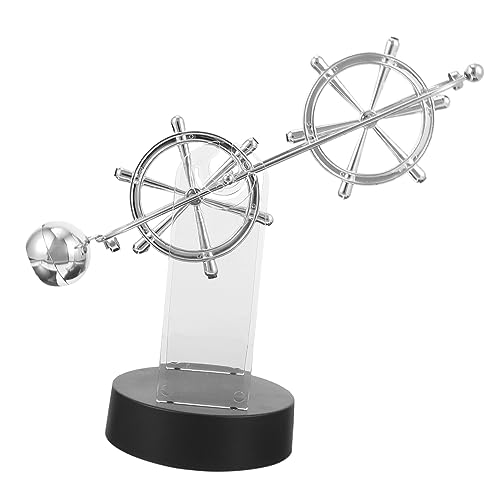 Garneck 1 Stück Ewiges Planetarium The mechanik abmechanik Sauf batteriebetrieben Presents Büroschmuck bastelset Desktop schmücken Haushaltshandwerk Eisen Silver von Garneck