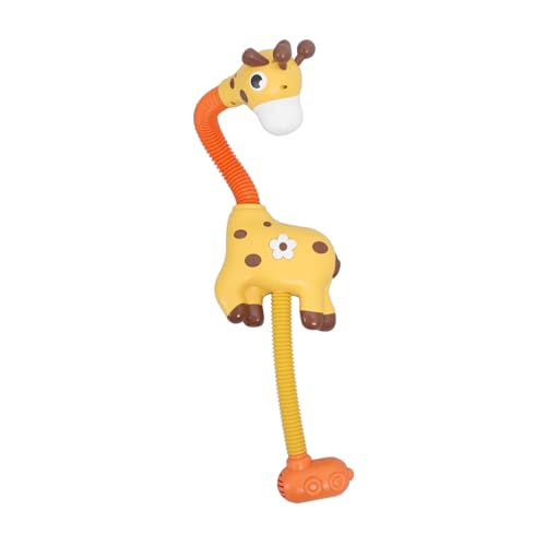 Garneck 1 Stück Giraffe Badespielzeug für Automatischer Sprüh Duschkopf für Badewanne und Pool Sicheres und Komfortables Design Fördert die Greiffähigkeit Einfach zu Bedienen von Garneck