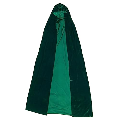 Garneck 1 Stück Halloween Kapuzenumhang für Cosplay Kreatives Kostüm für Halloween Partys für Dekoration und Aufführungen Grün Garneck 1 Stück Halloween Kapuzenumhang für Cosplay Kreatives Kostüm für Halloween Partys für Dekoration und Aufführungen Grün von Garneck