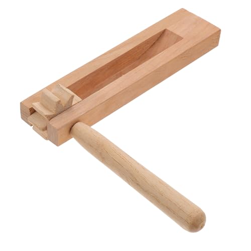 Garneck 1 Stück Holz Rassel Geräuschmacher für Pädagogisches Musik und Rhythmusgefühl Leicht und Tragbar Geeignet für Drinnen und Draußen Sicher und von Garneck