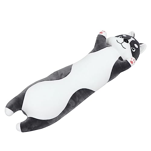Garneck 1 Stück Husky Plüschspielzeug heisere Plüschpuppe Plüsch Husky Valentinstagsgeschenk gefülltes Husky-Kissen gefülltes Husky- Stofftierpuppe Plüschtier elastisches Vlies Garneck 1 Stück Husky Plüschspielzeug heisere Plüschpuppe Plüsch Husky Valentinstagsgeschenk gefülltes Husky-Kissen gefülltes Husky- Stofftierpuppe Plüschtier elastisches Vlies von Garneck