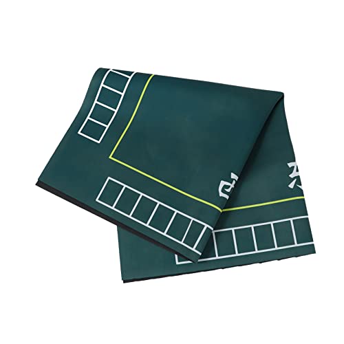 Garneck 1 Stück Mahjong Tischdecke Matte Domino-Spielmatte Gaming-Tischabdeckung Poker tischdecke brettspiel Matte tischdecken Anti-Rutsch-Tischabdeckung universelles Kartenspielkissen von Garneck