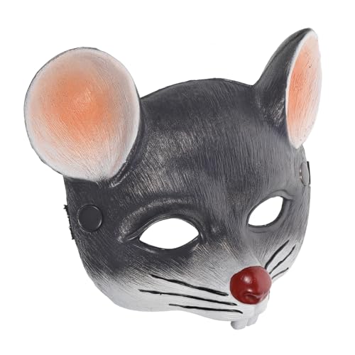 Garneck 1 Stück Maske für Karneval und Halloween Leichte Kostümaske für Erwachsene und Kreatives Tierdesign für Cosplay und Maskerade Hochwertiges PU Material für Partys und Feste von Garneck
