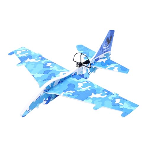Garneck 1 Stück Nachtsicht USB Ladeflugzeug Camouflage Modell für Sicher und Gesund Leuchtend im Dunkeln für Outdoor Spiel und Freizeit Zufällige Farbe von Garneck