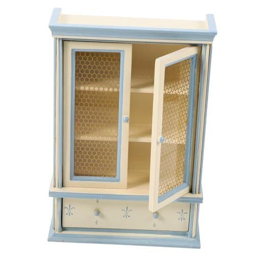 Garneck Realistisches Mini- -bücherregal 1 Stück Holzmöbelmodell Für Kinderspielzeug von Garneck