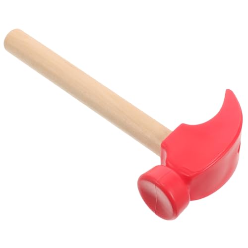 Garneck 1 Stück Reparaturwerkzeug Hammer Kleinkindspielzeug Spielzeughammer lustiges Simulationsspielzeug Holzhammer Hämmernde Spielzeuge hölzern rot Garneck 1 Stück Reparaturwerkzeug Hammer Kleinkindspielzeug Spielzeughammer lustiges Simulationsspielzeug Holzhammer Hämmernde Spielzeuge hölzern rot von Garneck
