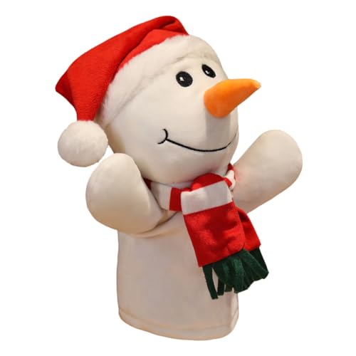 Garneck 1 Stück Weihnachtlicher Fingerpuppen Niedlicher Schneemann Handpuppen für Interaktives Lernspielzeug für Vorschule und Geschichtenerzählen aus Hochwertigem Garneck 1 Stück Weihnachtlicher Fingerpuppen Niedlicher Schneemann Handpuppen für Interaktives Lernspielzeug für Vorschule und Geschichtenerzählen aus Hochwertigem von Garneck