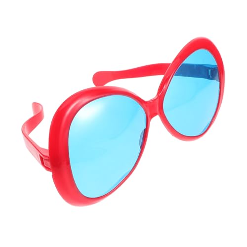 Garneck 10 Fotokabine Requisiten Brillen Überdimensionale Lustige Partybrille große Urlaub Brille Fotobox-Brille Hawaiianische für Plastik rot Garneck 10 Fotokabine Requisiten Brillen Überdimensionale Lustige Partybrille große Urlaub Brille Fotobox-Brille Hawaiianische für Plastik rot von Garneck