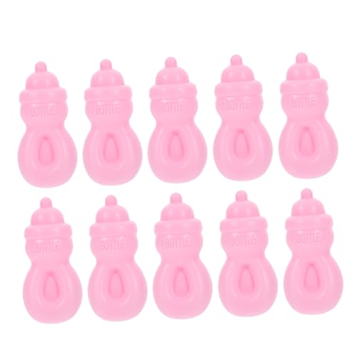 Garneck 10 Stück Babyparty -Party -gefälligkeiten Flasche Klein Babys Babypartybevorzugungen Für Mädchen Lernspielzeug Für Gefälligkeiten Für Die Babyparty Plastik Rosa von Garneck