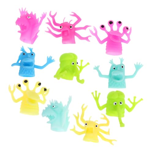Garneck 10 Stück Fingerpuppen Teiliges Kreatives Finger für Geschichtenerzählen Interaktives Eltern Zufällige Designs aus TPR Material Für Familien Garneck 10 Stück Fingerpuppen Teiliges Kreatives Finger für Geschichtenerzählen Interaktives Eltern Zufällige Designs aus TPR Material Für Familien von Garneck
