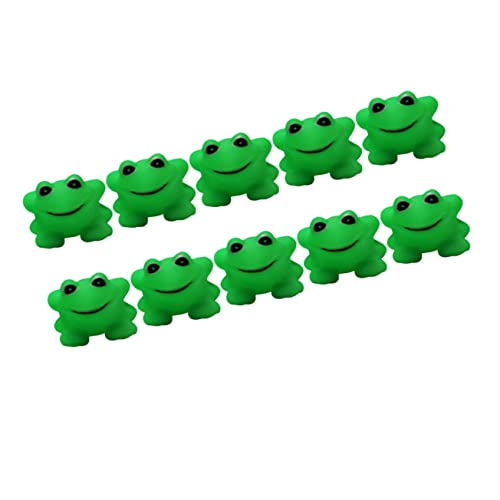 Garneck 10 Stück Froschspielzeug Im Wasser Duschspielzeug Nehmen Badespielzeug Für Babys Kinderspielzeug Green von Garneck