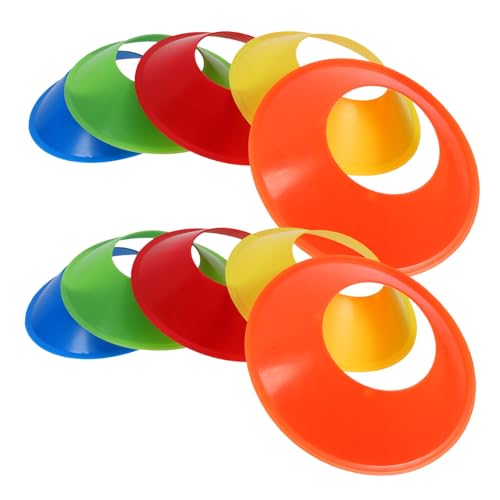 Garneck 10 Stück Fußball Trainingsmarkierungsständer Vielseitiger Ballhalter für Indoor Training und Ballpräsentation Bunten Variationen Garneck 10 Stück Fußball Trainingsmarkierungsständer Vielseitiger Ballhalter für Indoor Training und Ballpräsentation Bunten Variationen von Garneck