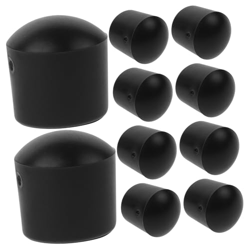 Garneck 10 Stück Fußballmaschinenkappe Stange Endabdeckungen für Kicker Kicker-Endkappen Spiel Fußballtisch Ersatz Teile von Fußballmaschinen Kickertisch Brettlager Polkappen Plastik Black Garneck 10 Stück Fußballmaschinenkappe Stange Endabdeckungen für Kicker Kicker-Endkappen Spiel Fußballtisch Ersatz Teile von Fußballmaschinen Kickertisch Brettlager Polkappen Plastik Black von Garneck