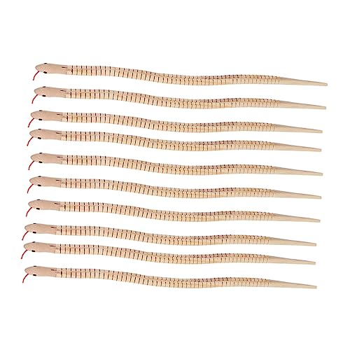 Garneck 10 Stück Künstliche Schlange Aus Holz Armbänder Freunde Mini Spiele Kind Haustier Rätsel Leuchtstäbe Aus Schaumstoff Bausatz Interaktiv Plüsch Zubehör Bretter Zappeln Kiefernholz Garneck 10 Stück Künstliche Schlange Aus Holz Armbänder Freunde Mini Spiele Kind Haustier Rätsel Leuchtstäbe Aus Schaumstoff Bausatz Interaktiv Plüsch Zubehör Bretter Zappeln Kiefernholz von Garneck