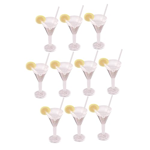 Garneck 10 Stück Mini-Trinkbecher Mini- -Food- kleines Hauszubehör DIY-Cocktail-Modelle Miniatur-Cocktail-Ornament Mini-Getränke Küche Geschirr Plastik Garneck 10 Stück Mini-Trinkbecher Mini- -Food- kleines Hauszubehör DIY-Cocktail-Modelle Miniatur-Cocktail-Ornament Mini-Getränke Küche Geschirr Plastik von Garneck