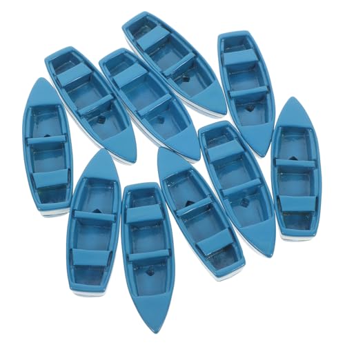 Garneck 10 Stück Mini-Yacht thematisiert Bausatz Miniaturen Nachbildung eines Bootes Fee deko Mini-Segelboot-Figur nautisches Modell Kanu-Souvenir Kanu-Modell Harz Blue Garneck 10 Stück Mini-Yacht thematisiert Bausatz Miniaturen Nachbildung eines Bootes Fee deko Mini-Segelboot-Figur nautisches Modell Kanu-Souvenir Kanu-Modell Harz Blue von Garneck