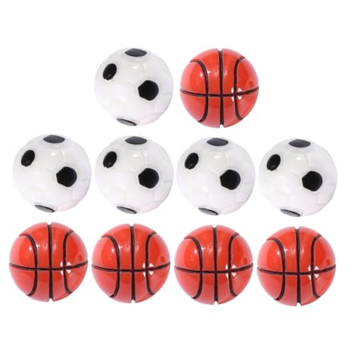Garneck 10 Stück Miniatur Fußball Für Puppenhaus Und Mooslandschaften – 2 cm Mini Kicker Tischfußball Figuren Für Kreative Deko Und Mikro-Landschaftsornamente Garneck 10 Stück Miniatur Fußball Für Puppenhaus Und Mooslandschaften – 2 cm Mini Kicker Tischfußball Figuren Für Kreative Deko Und Mikro-Landschaftsornamente von Garneck