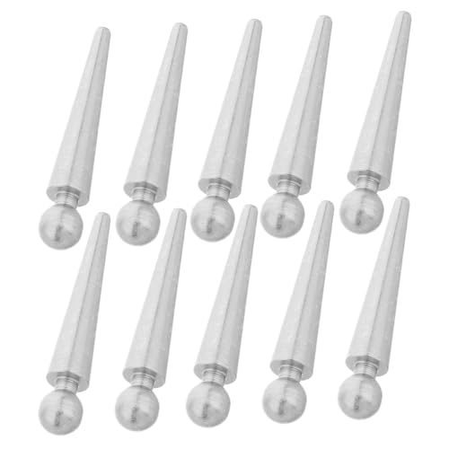 Garneck 10 Stück Punktestifte für das Spiel Krippenklammern einzigartig Krippenklammern aus Metall Krippenzubehör Heringe Krippenbrettklammern Eisen Silver von Garneck