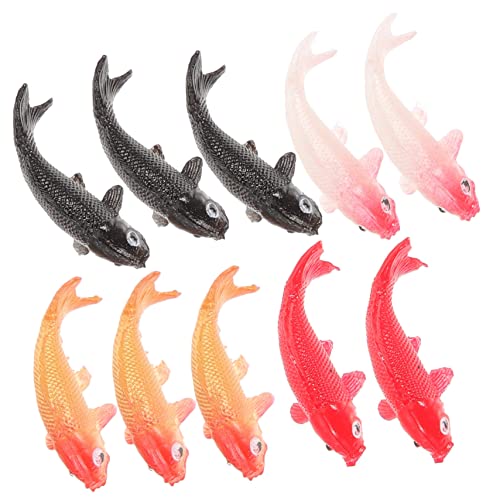 Garneck 10 Stück Puppenhaus-Modell Zubehör winzig Figur realistischer Fisch klein Kind Puppenhaus Fisch Mini-Plastiktiere gefälschter Fisch falscher Karpfen Garneck 10 Stück Puppenhaus-Modell Zubehör winzig Figur realistischer Fisch klein Kind Puppenhaus Fisch Mini-Plastiktiere gefälschter Fisch falscher Karpfen von Garneck
