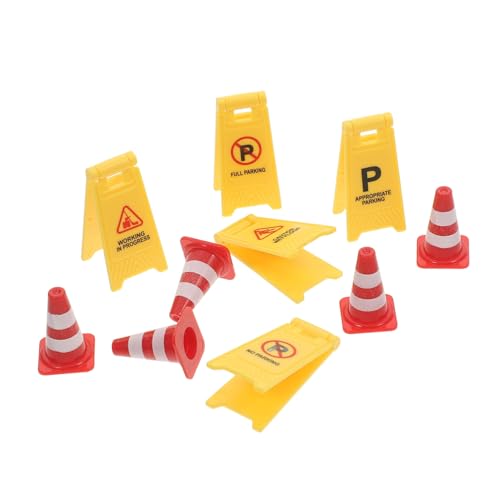 Garneck 10 Stück Puppenhausmodell Für Jungen Straßen Verkehrsstraßenschilder Kleine Verkehrskegel Verkehrszeichen Miniatur Verkehrskegel Mini Verkehrskegel Bauschilder Garneck 10 Stück Puppenhausmodell Für Jungen Straßen Verkehrsstraßenschilder Kleine Verkehrskegel Verkehrszeichen Miniatur Verkehrskegel Mini Verkehrskegel Bauschilder von Garneck