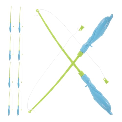 Garneck 10 Stück Teiliges Angelspiel Mittlere Angelruten aus Robustem Material Fördert Feinmotorik und Hand Auge Koordination für Schwimmbad Kindergarten und Outdoor Spielspaß von Garneck